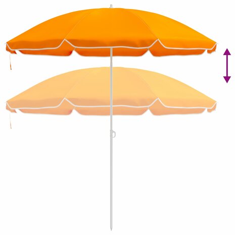 Tuinparasol 160 cm 170T polyester Oranje 5