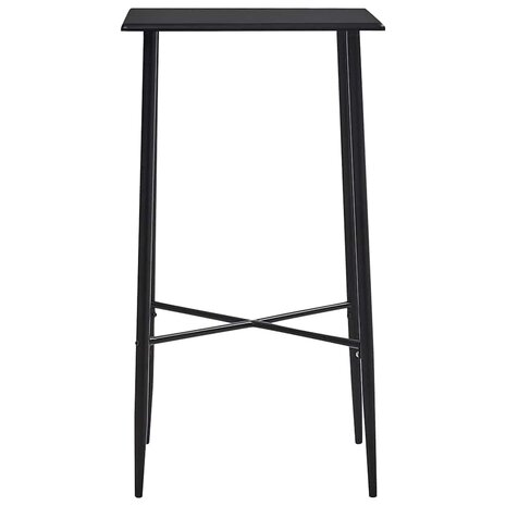 3-delige Barset kunststof zwart 3
