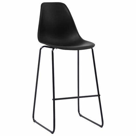 3-delige Barset kunststof zwart 7