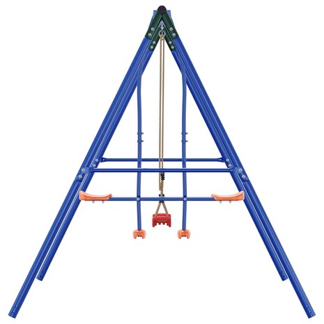 Buiten Schommelframe met Glijbaan voor tot 3 kinderen 5