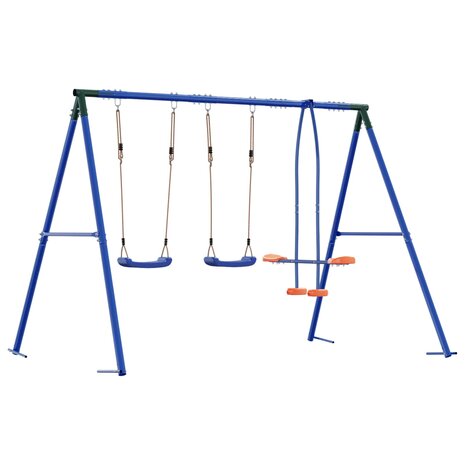 Buiten Schommelset Meerkleurig 263 x 185 x 185 cm Staal en PE 6