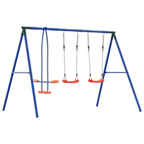Buiten Schommelset Multikleur 263 x 185 x 185 cm Staal en PE 2