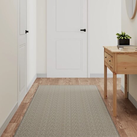 Tapijtloper 80x200 cm sisal-look platina 1