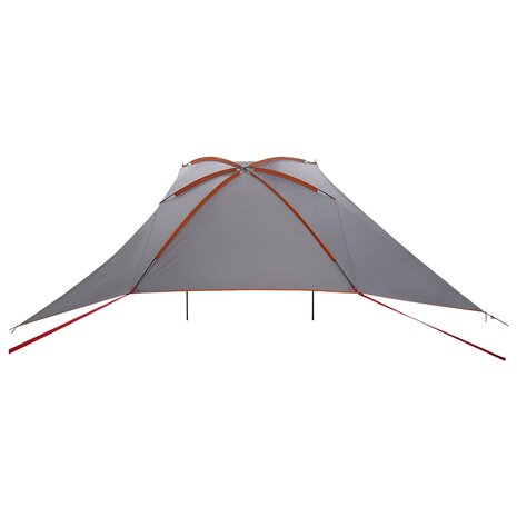 Autotent Grijs en Oranje 308 x 215 x 220 cm Polyester en staal 5