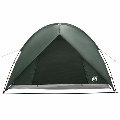 Camping Tent met Regenhoes Waterdicht Koepel Legergroen 7