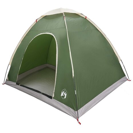 Kamperen tent met dak met luchtopening Groen 190 x 140 x 105 cm 2