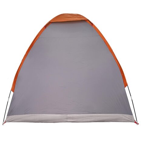 Kamperen tent met dak Grijs en Oranje 190 x 140 x 105 cm 6