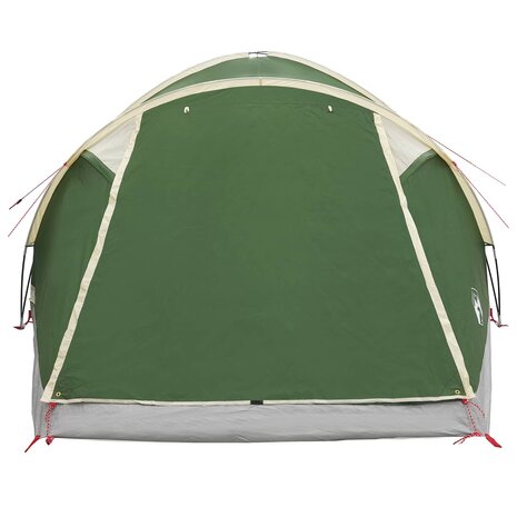Huisje Tent met dak Groen 6-persoons Polyester en staal 4