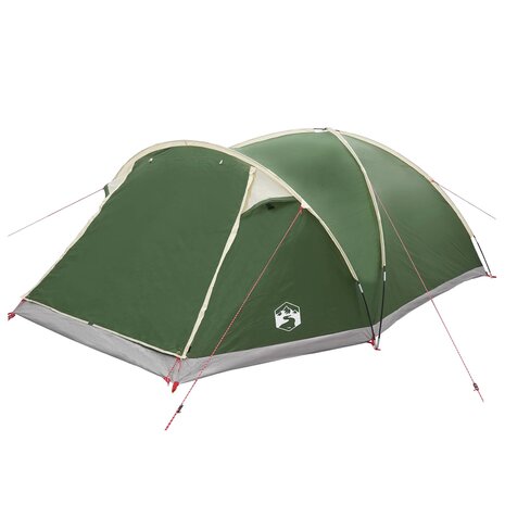 Huisje Tent met dak Groen 8-persoons Polyester en staal 3