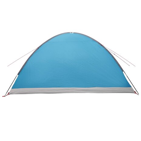 Huisje Tent met dak Blauw 8-persoons Polyester en staal 7