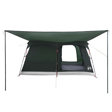 Gezinstent met dak Legergroen 320 x 210 x 180 cm Polyester 4