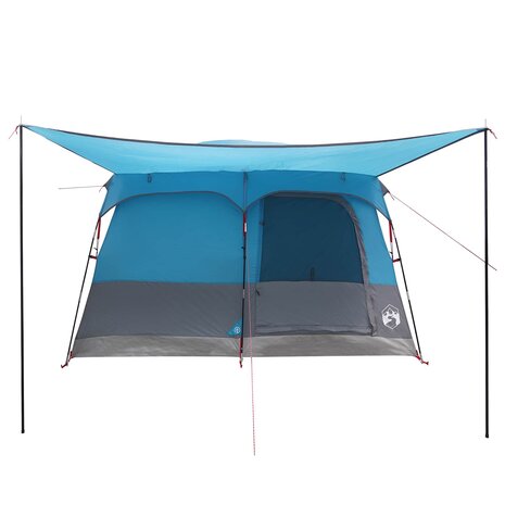 Gezinstent met dak Blauw 380 x 260 x 190 cm Polyester 5