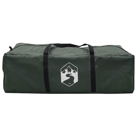 Gezinstent met dak Legergroen 380 x 260 x 190 cm Polyester 8