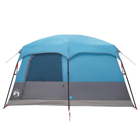 Gezinstent met dak Blauw 420 x 305 x 200 cm Polyester en staal 7