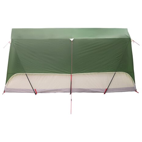 Tunneltent met dak Groen 8-persoons Polyester en staal 6