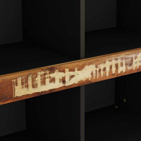 Bijzetkast 85x33x107 cm massief gerecycled hout 7