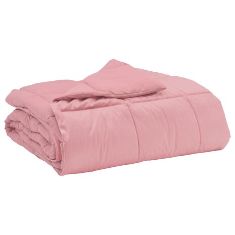 Zomer Dekbed Gekwilt Roze 135 x 200 cm Microfiber 2