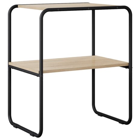 Wandtafel Sonoma Eiken 60 x 42,5 x 70 cm Bewerkt hout 2