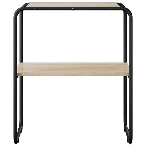 Wandtafel Sonoma Eiken 60 x 42,5 x 70 cm Bewerkt hout 4