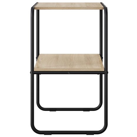Wandtafel Sonoma Eiken 60 x 42,5 x 70 cm Bewerkt hout 5