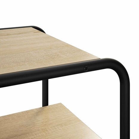 Wandtafel Sonoma Eiken 60 x 42,5 x 70 cm Bewerkt hout 6