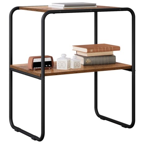 Wandtafel Oud hout 60 x 42,5 x 70 cm Bewerkt hout 3