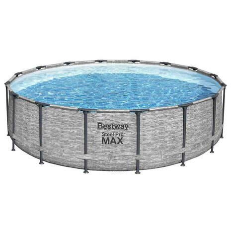 Bestway Zwembad Power Steel rond 488x122 cm 5