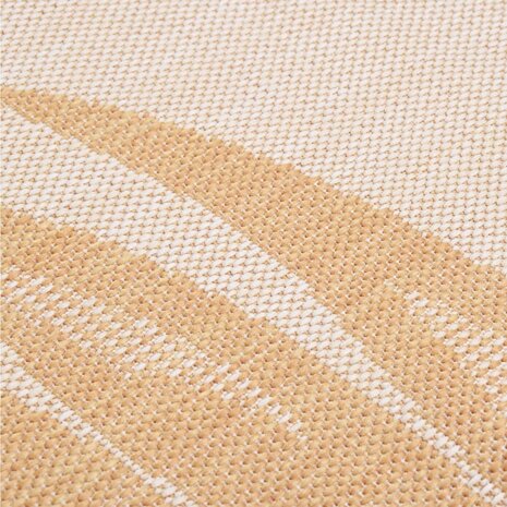 Buitenkleed met bladpatroon platgeweven 100x200 cm 5