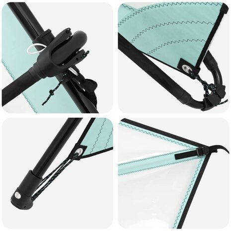 Opblaasbaar SUP Board met Zeil HYDROS 330 x 76 x 15 cm voor 9