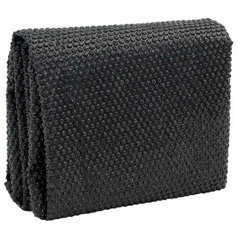 Zwembadfolie solar drijvend 549 cm PE zwart en blauw 2
