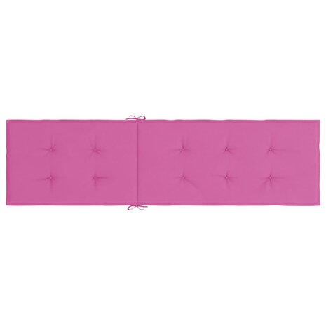 Terrasstoelkussen oxford stof roze 5