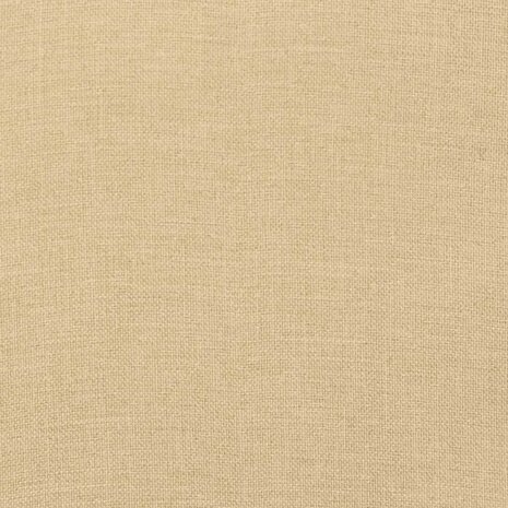 Ligbedkussen 186x58x4 cm stof gem&ecirc;leerd beige 9
