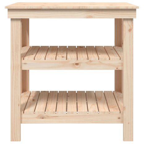 Werkbank 78,5x50x80 cm massief grenenhout 4
