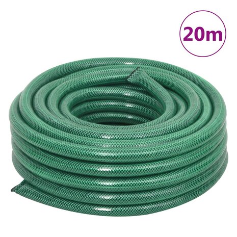 Tuinslang met koppelingsset 0,75'' 20 m PVC groen 11