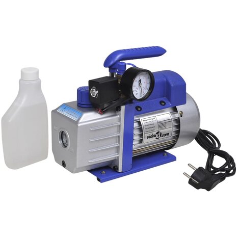 Vacu&uuml;mkamer met 1-traps vacuumpomp 3,7 L 2