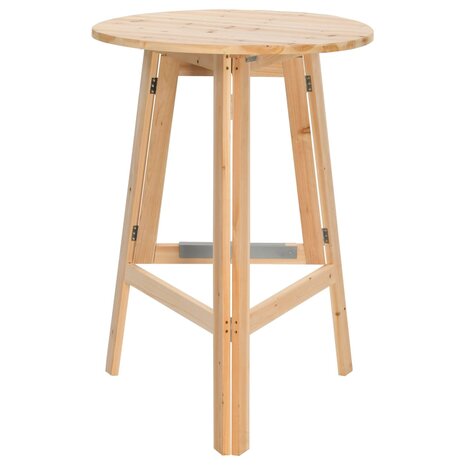 Bartafel inklapbaar 78 cm vurenhout 2