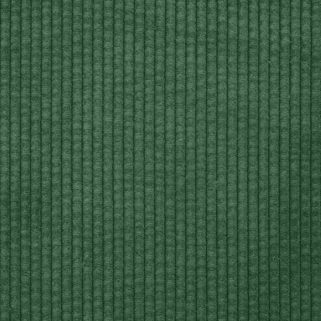 Loveseat bank 109 cm corduroy stof donkergroen 7