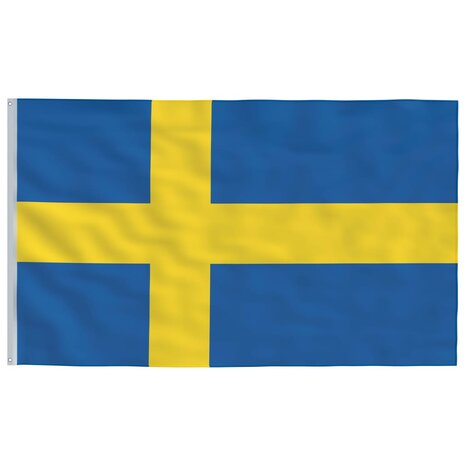 Vlag Zweden 90x150 cm 2