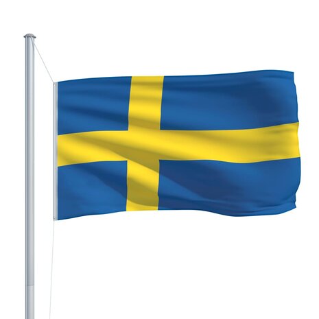 Vlag Zweden 90x150 cm 4