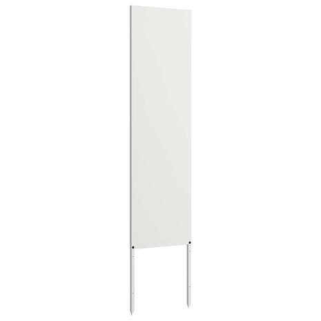 Privacyscherm Fretwerk Wit 32 x 140 cm Koudgewalst staal 4