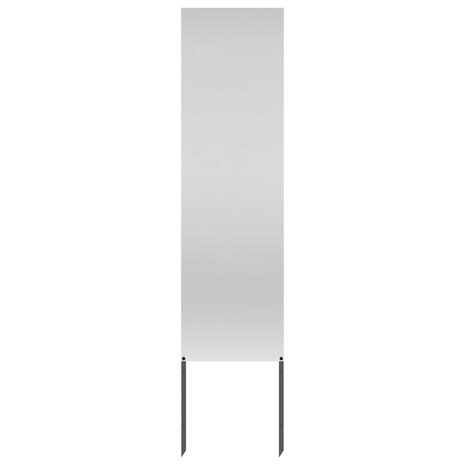 Privacyscherm Zilver 32 x 140 cm Gegalvaniseerd staal 2
