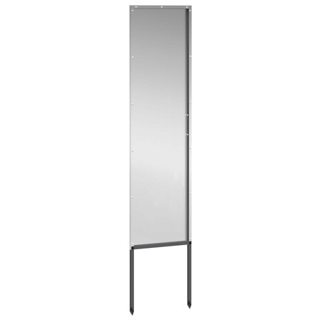 Privacyscherm Zilver 32 x 140 cm Gegalvaniseerd staal 5