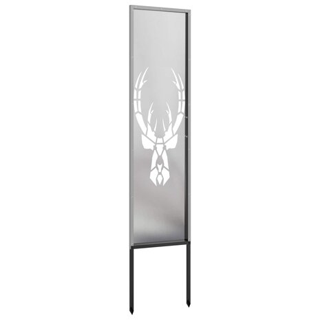 Privacyscherm Zilver 32 x 140 cm Roestvrij staal 5
