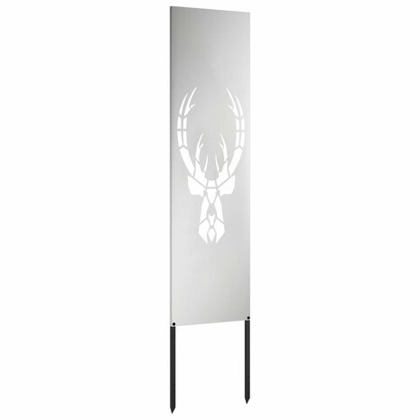 Privacyscherm Zilver 32 x 140 cm Gegalvaniseerd staal 4