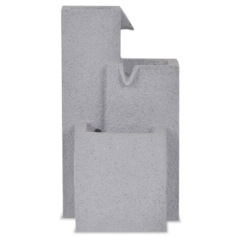 Kamerfontein met LED-verlichting polyresin 3