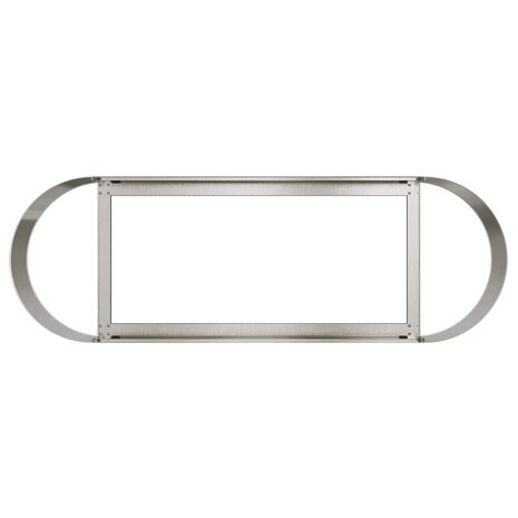 Verhoogd Tuinbed Roestvrij staal 120 x 40 x 40 cm 5
