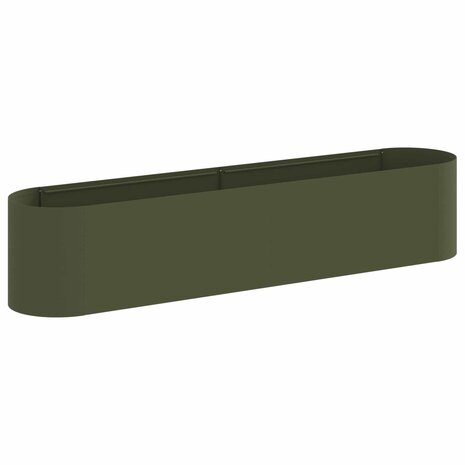Verhoogd Tuinbed Olijfgroen 200 x 40 x 40 cm 2