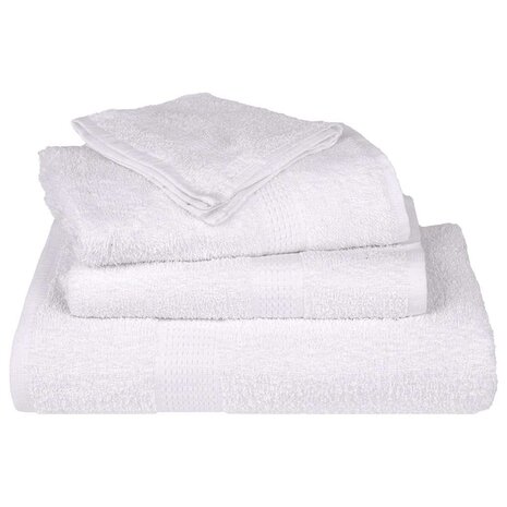 Washandjes FROGN 2 st 15x21 cm 360 g/m&sup2; wit 4