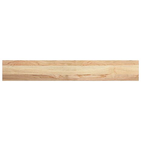 Vensterbanken 2 st onbehandeld 100x15x2 cm massief eikenhout 6