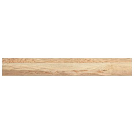 Vensterbanken 2 st onbehandeld 110x15x2 cm massief eikenhout 6